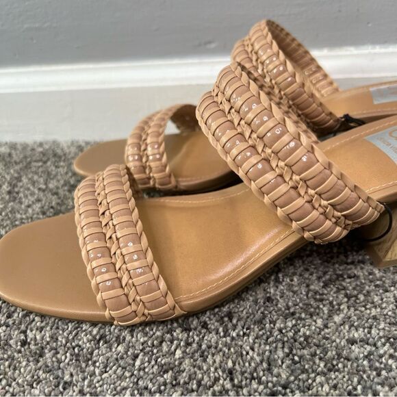 Sz 10 DV Dolce Vita Tan Santana Open Toe Sandals NWT $78 MSRP - Picture 4 of 12
